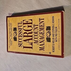 Successful large account management book
